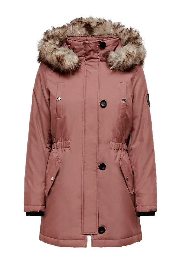 Only - Parkas onlIris Fur Winter Parka - Brun