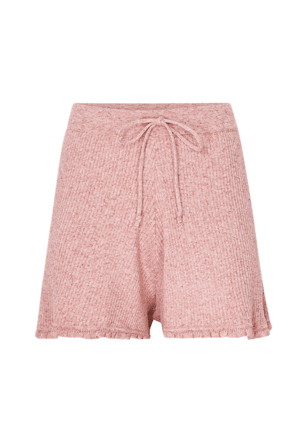 Only - Shorts onlLina Ruffle Shorts Knt - Grön