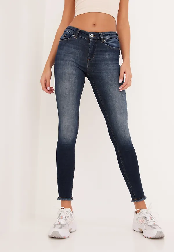 Only - Skinny - Onlblush Mid Sk Ank Rw REA837 Noos - Jeans - Skinny jeans