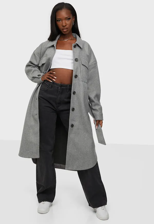 Only - skjortjackor - Onlvictoria Long Shacket Otw - Jackor