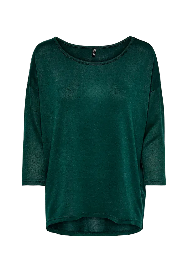 Only - Tröja onlElcos 4/5 Solid Top - Grön
