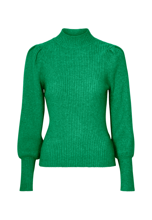 Only - Tröja onlKatia L/S Highneck - Grön