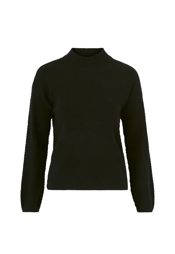 Only - Tröja onlMarylynn L/S Pullover - Svart