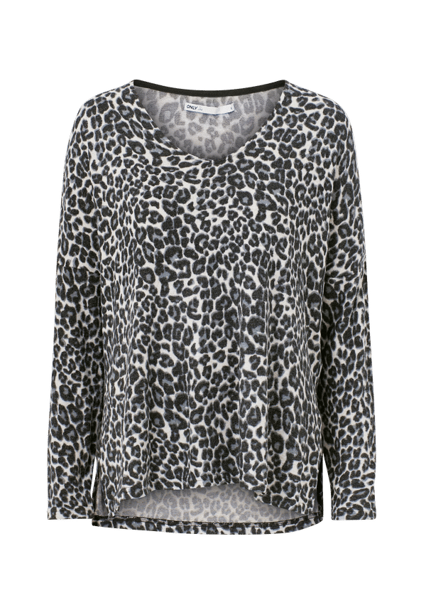 Only - Tröja onlMayea Leo Life L/S Pullover CC Knt - Brun
