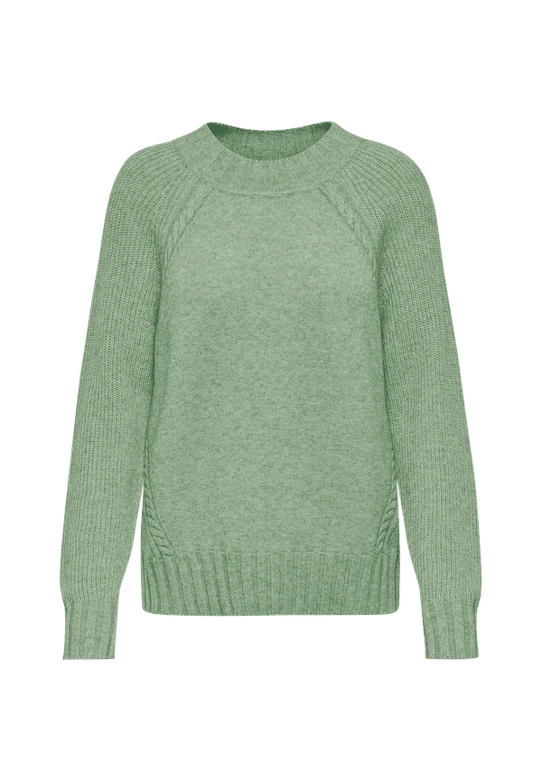 Only - Tröja onlSandy L/S Pullover CC Knt - Grön