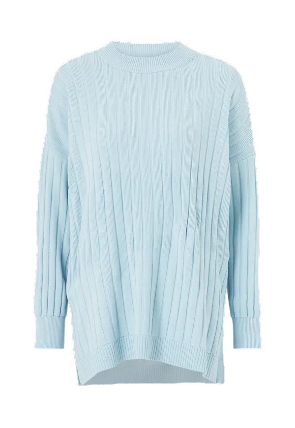 Only - Tröja onlTessa L/S Long Pullover - Blå