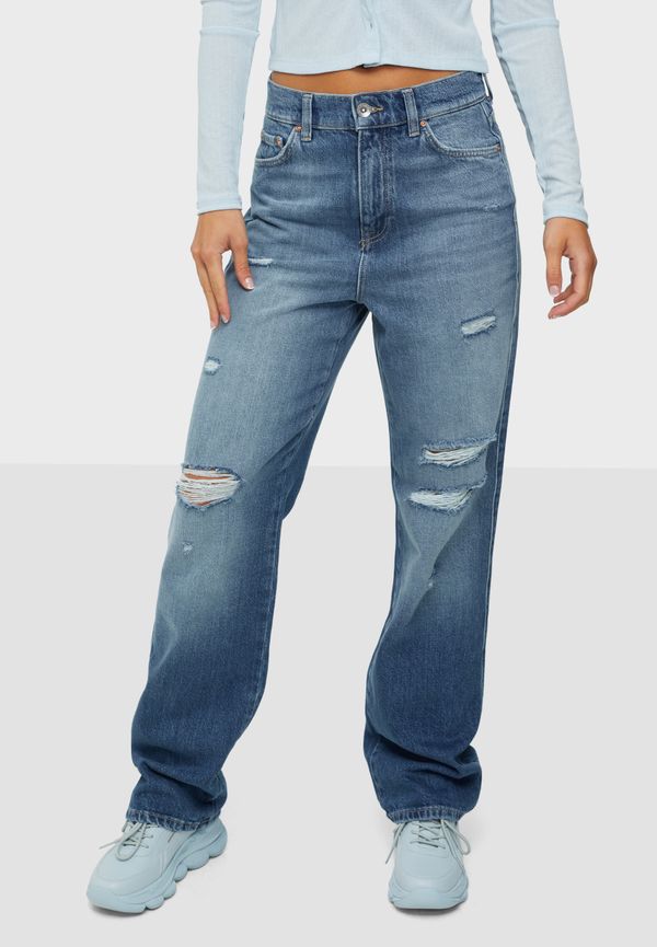 Only - Wide leg jeans - Onlmiloh Life Ex Hw Wide Dest Dnm R - Jeans