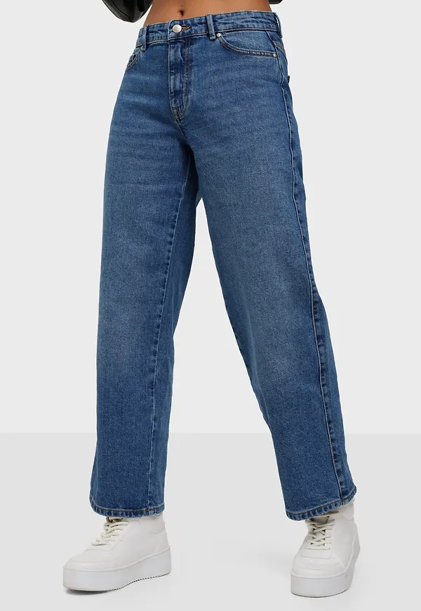 Only - Wide leg jeans - Onlsophie Life Mw Wid Ak Dnm NAS251 - Jeans