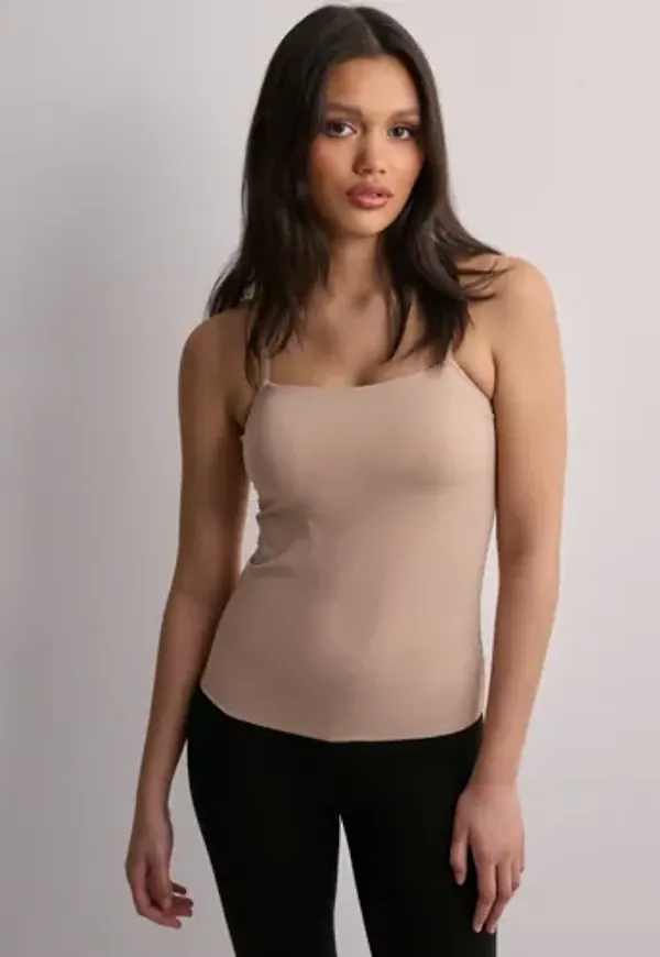 Only - Beige - Onltracy Bonded Moulded Bra Singlet