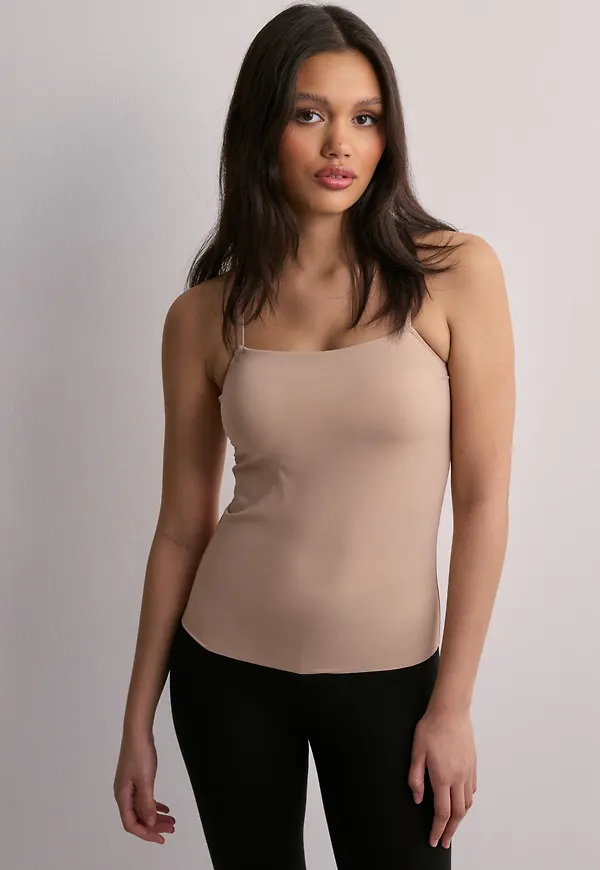 Only - Beige - Onltracy Bonded Moulded Bra Singlet