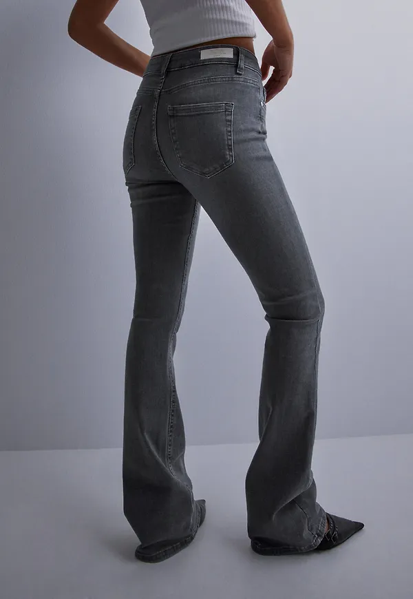 Only - Grå - Onlblush Mid Flared TAI0918 Noos