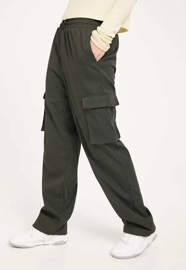 Only - Grön - Onlcashi Cargo Pant Wvn Noos
