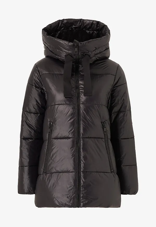 Only - Jacka onlNewscarlett Hood Puffer - Svart