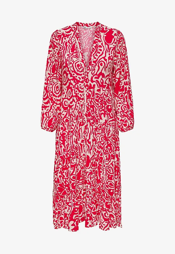 Only - Klänning onlMilana 7/8 Dress - Röd