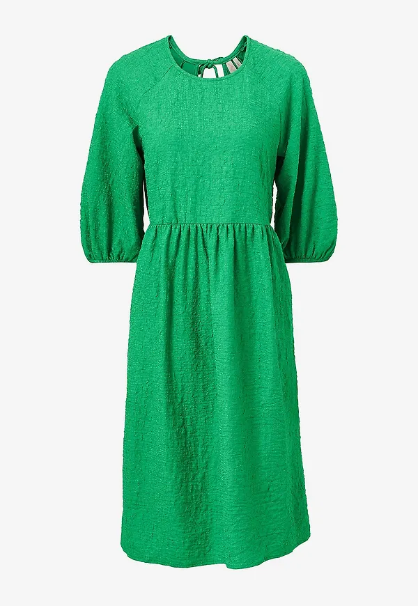 Only - Klänning onlSusan 3/4 Back Detail Dress Wvn - Grön
