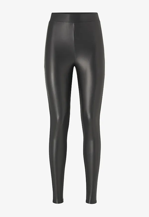 Only - Leggings onlCool Coated - Svart