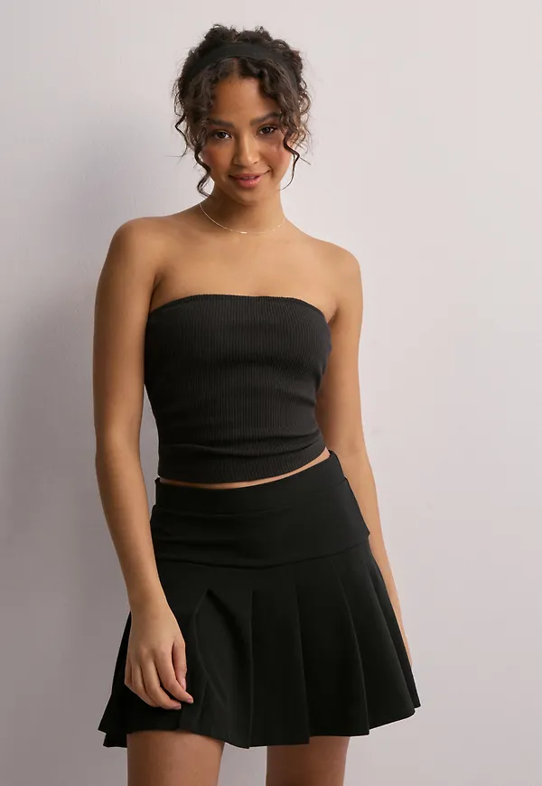 Only - Svart - Onlola Tennis Skirt Ub Swt