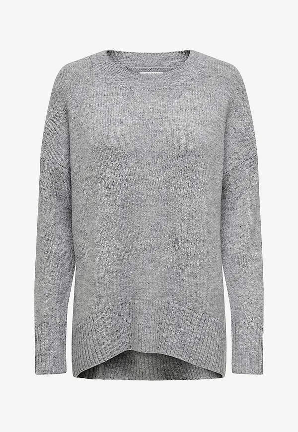Only - Tröja onlNanjing L/S Pullover - Grå