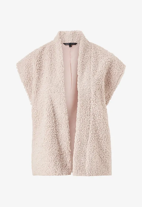 Only - Väst onlNaya Teddy Waistcoat Otw - Grå