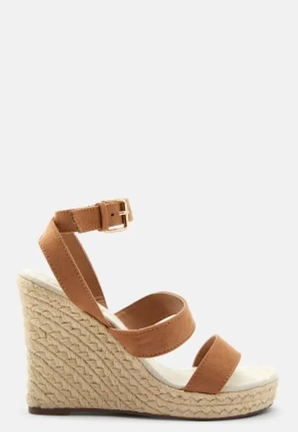 ONLY Amelia Life Wedge Sandal Cognac 41