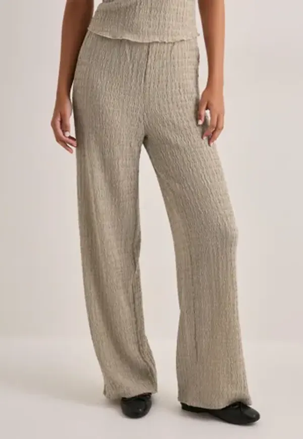 Only - Beige - Onlilse Pant Structure Jrs Noos
