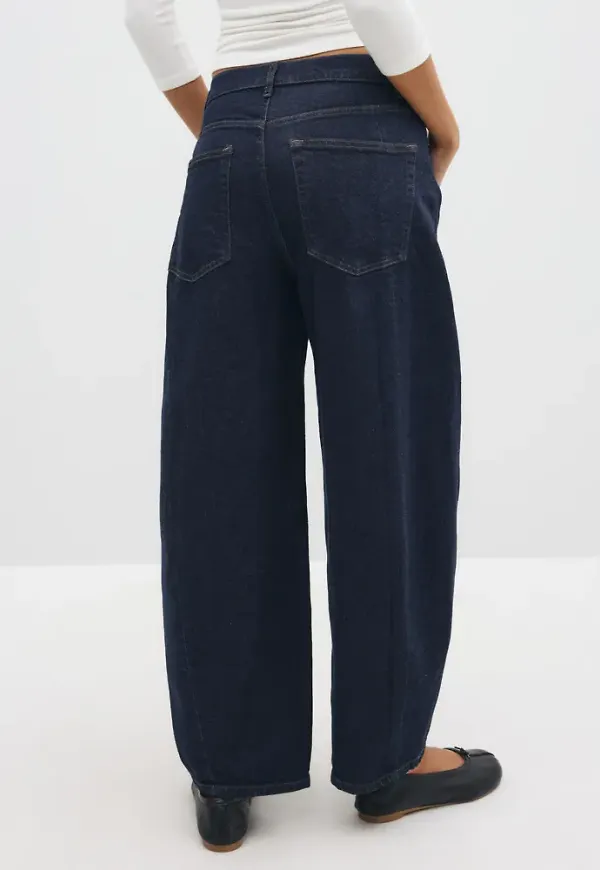 Only - Blå - Onljessica Hw Barrel Ankle Dnm AZG4