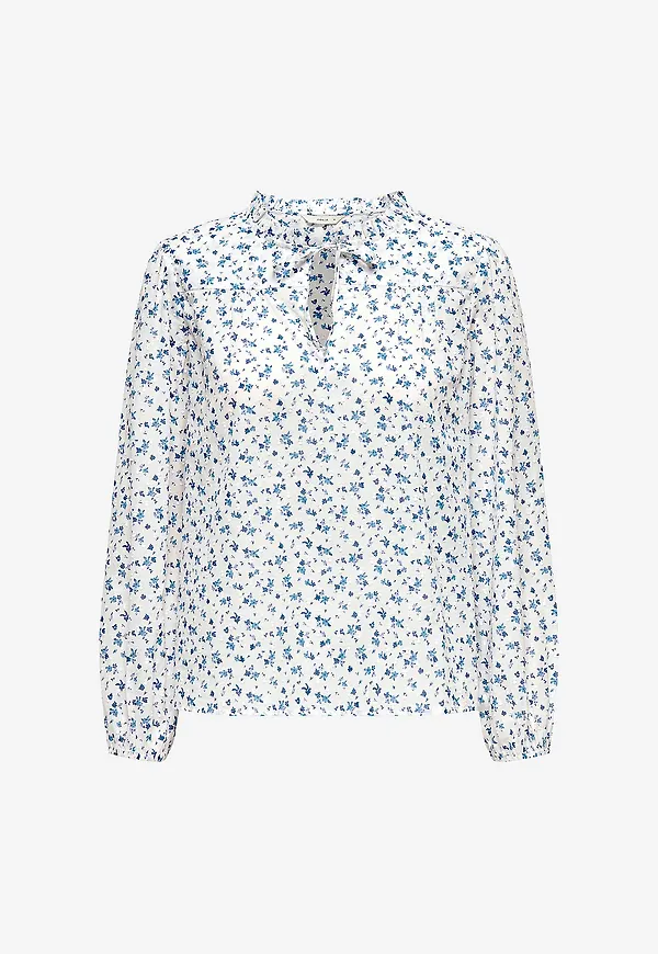 Only - Blus onlRoanne L/S - Vit
