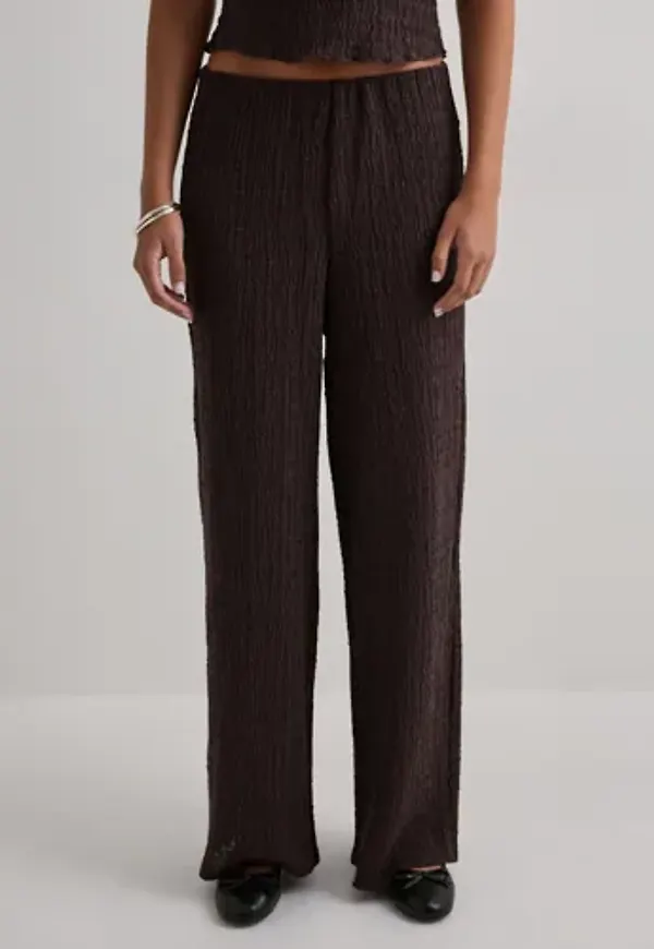 Only - Brun - Onlilse Pant Structure Jrs Noos