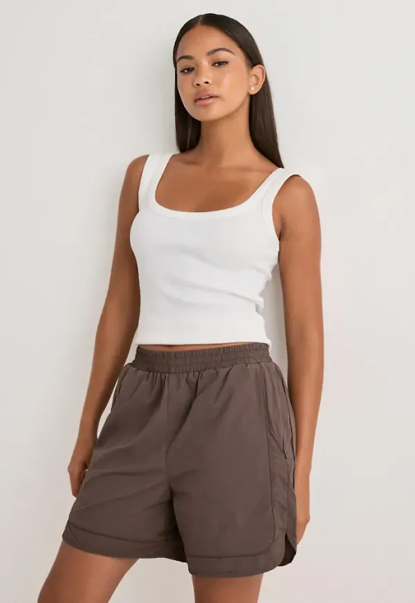 Only - Brun - Onllara Piping Shorts Otw