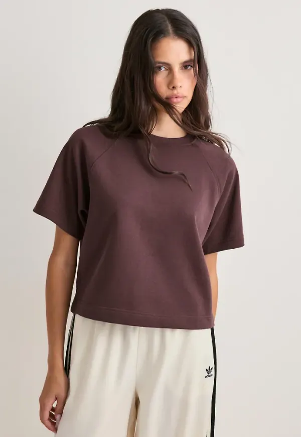 Only - Brun - Onlofelia Ss Raglan Ub Cc Swt