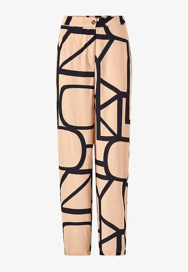 Only - Byxor onlAva Palazzo Pant - Brun
