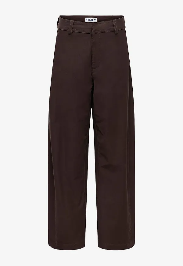 Only - Byxor Onlclair Mw Barrel Pant Pnt - Brun