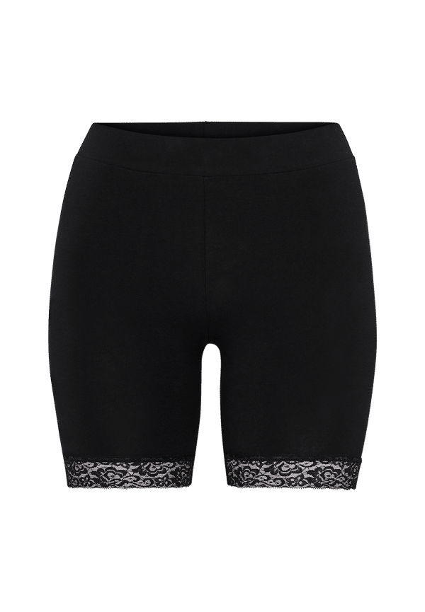 Only Carmakoma - Shorts carTime Shorts With Lace - Svart