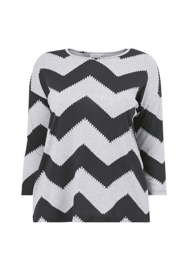 Only Carmakoma - Topp carAlba 3/4 Top - Grå