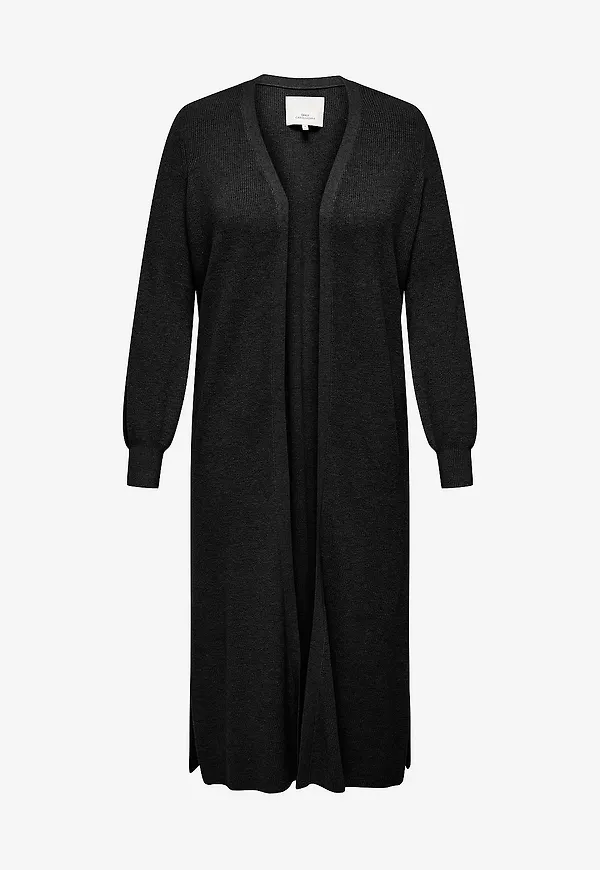 Only Carmakoma - Cardigan carIbi LS Calf - Svart