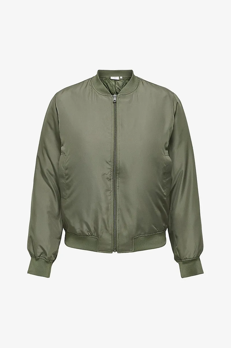 Only Carmakoma - Jacka carAlma Bomber Otw - Grön