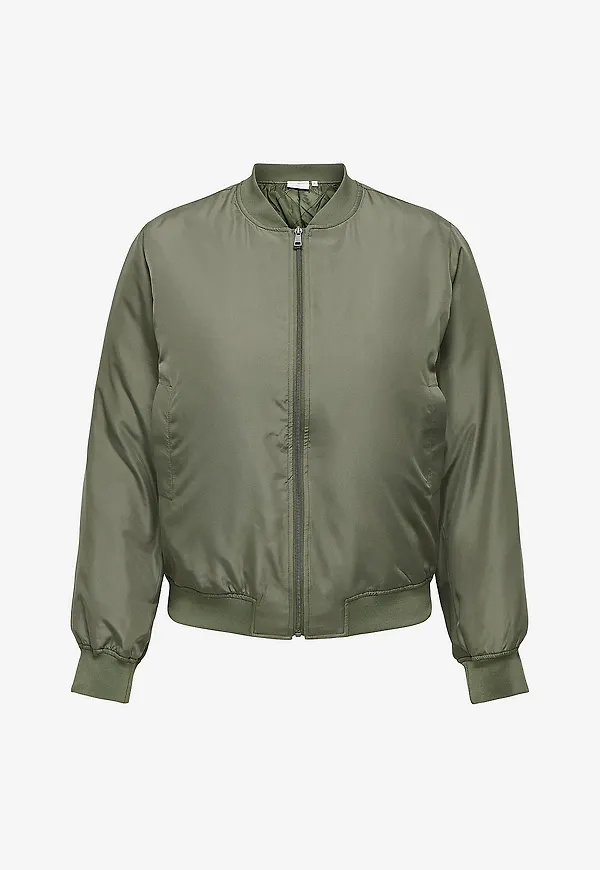 Only Carmakoma - Jacka carAlma Bomber Otw - Grön