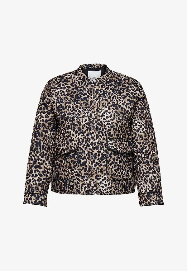 Only Carmakoma - Jacka carHallie Quilted Otw - Brun