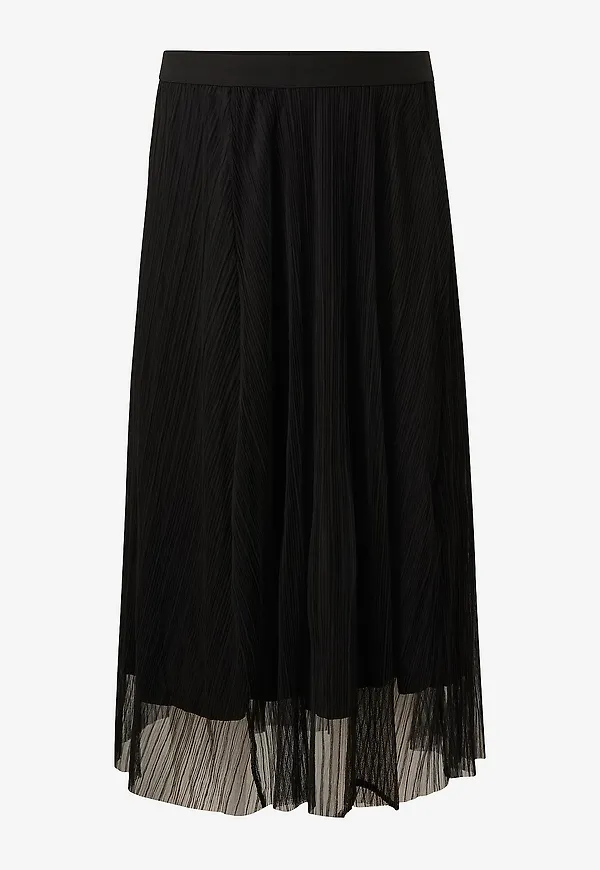 Only Carmakoma - Kjol carLavina Skirt Jrs - Svart
