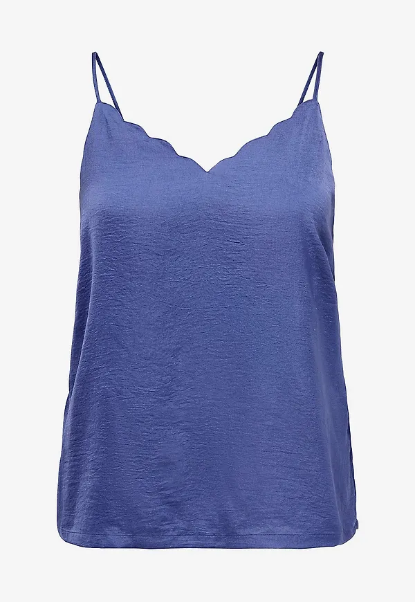Only Carmakoma - Topp carDebbie Singlet Wvn - Lila