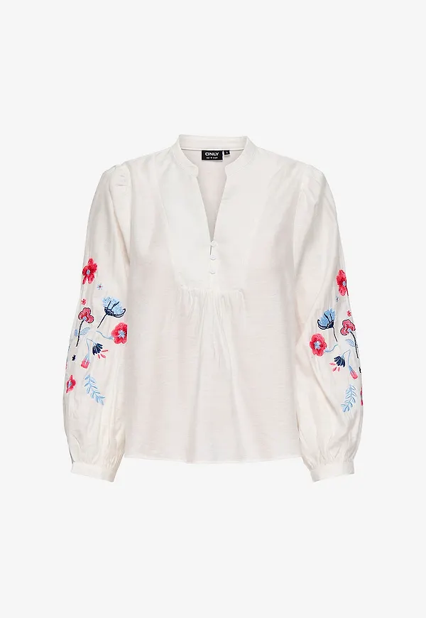 Only Carmakoma - Blus carKana 7/8 - Vit