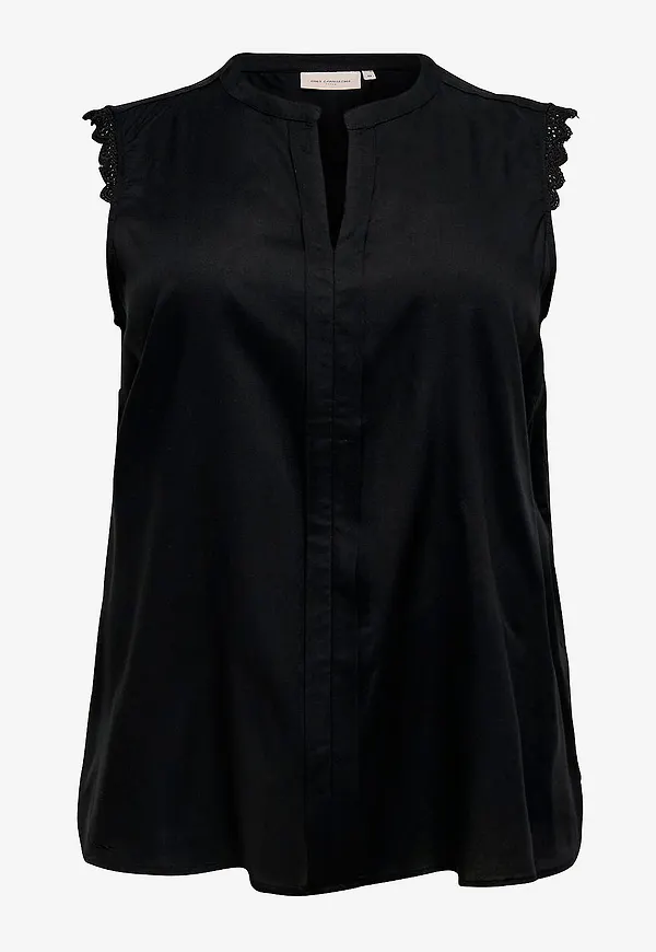 Only Carmakoma - Blus carMumi SL Top - Svart