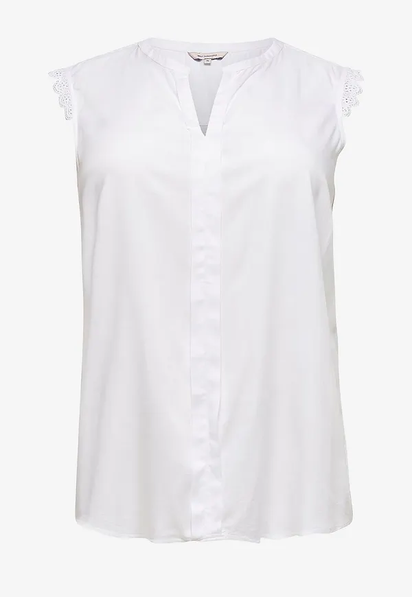 Only Carmakoma - Blus carMumi SL Top - Vit