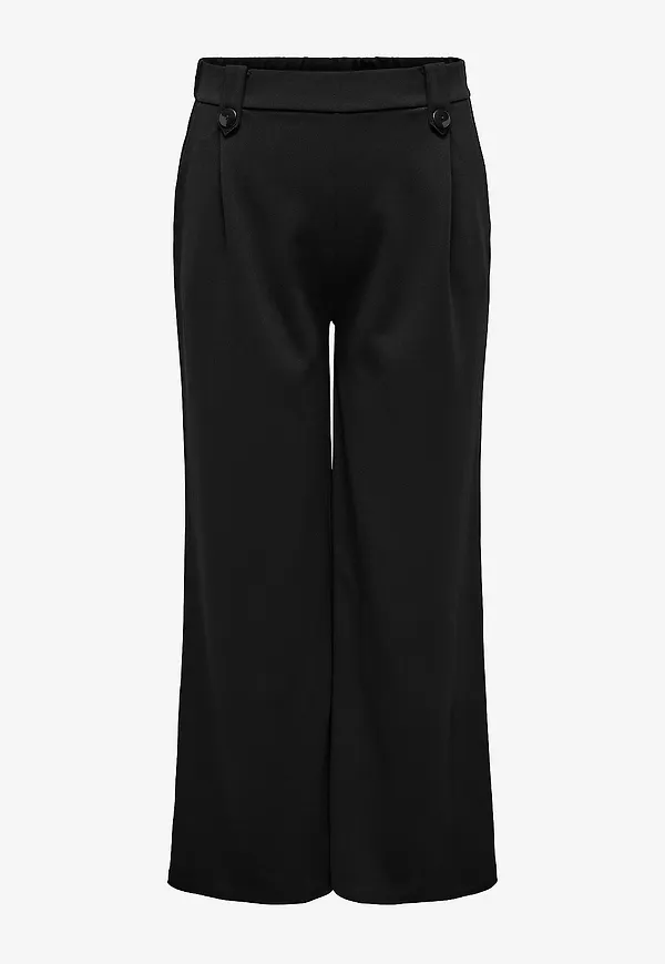 Only Carmakoma - Byxor carSania Button Pant Jrs - Svart