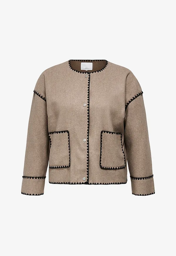 Only Carmakoma - Jacka carElba - Beige