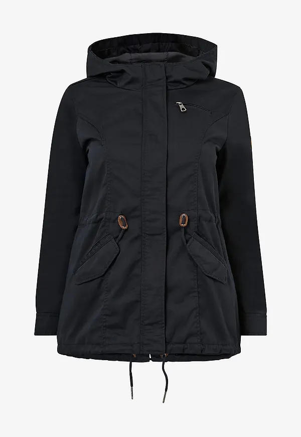 Only Carmakoma - Jacka carLorca Spring Canvas Parka - Grå