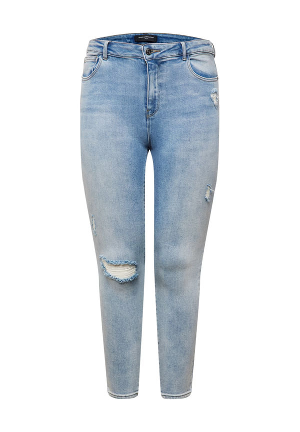 ONLY Carmakoma Jeans 'Kila' ljusblå