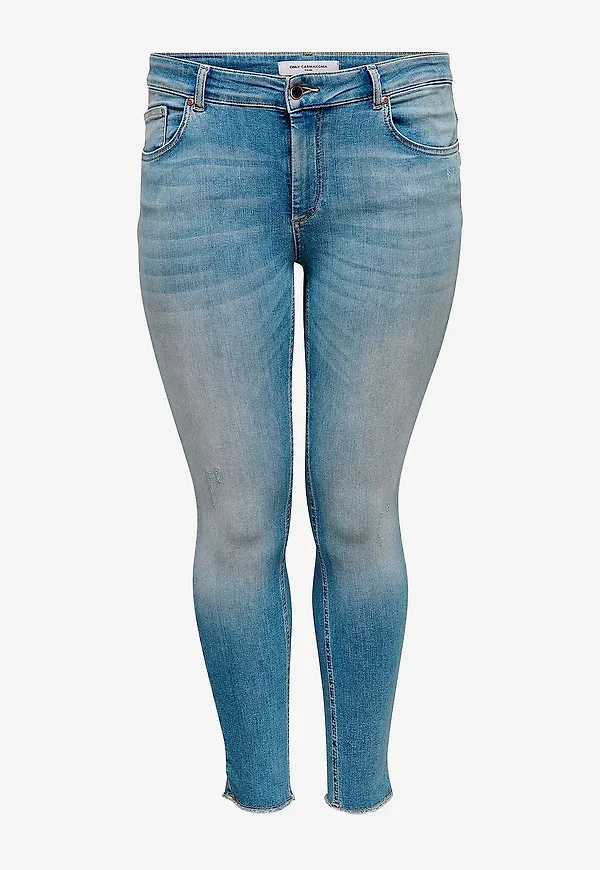 Only Carmakoma - Jeans carWilly REG ANK - Blå