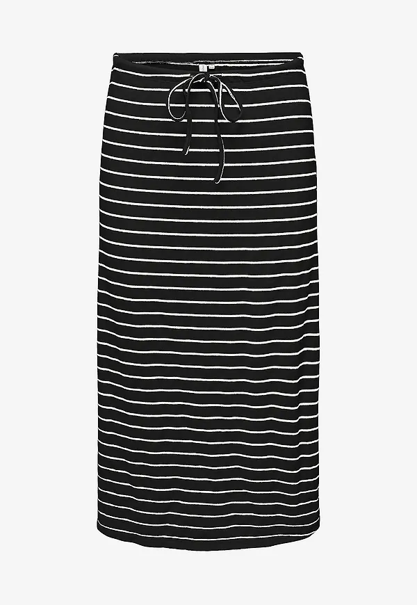 Only Carmakoma - Kjol cana Loose Sweat Skirt Jrs - Svart