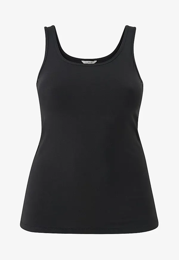 Only Carmakoma - Linne carTime Tank Top - Svart